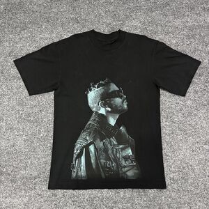 Bad Bunny Shirt Mens Small Black P FKN R Reggaeton Hip Hop StreetWear